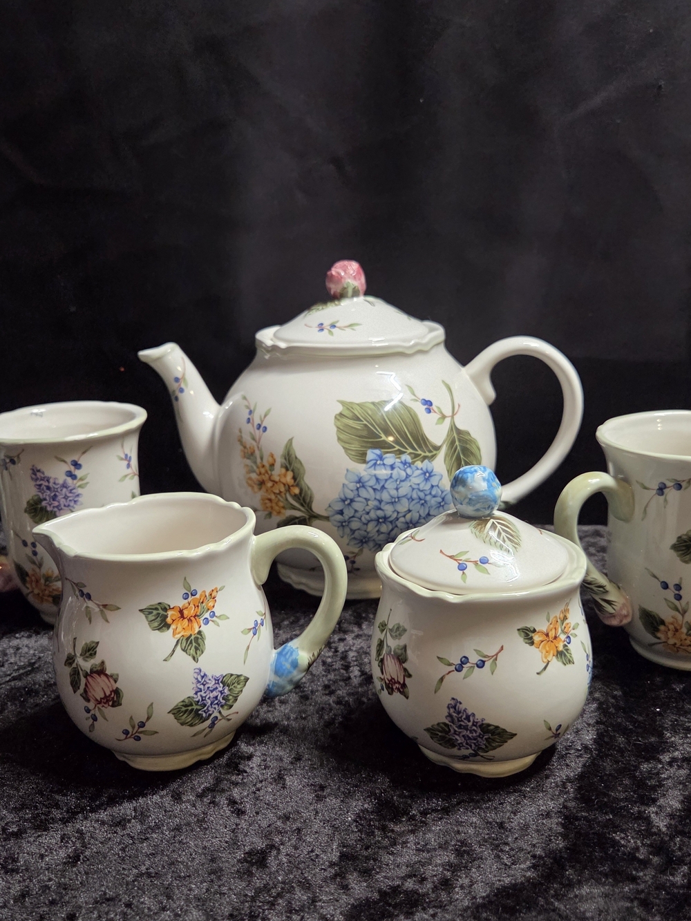 Princess House Vintage Exclusive Garden Set of 7  Tea Set